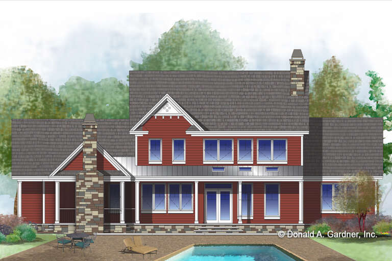 Craftsman House Plan #2865-00169 Elevation Photo