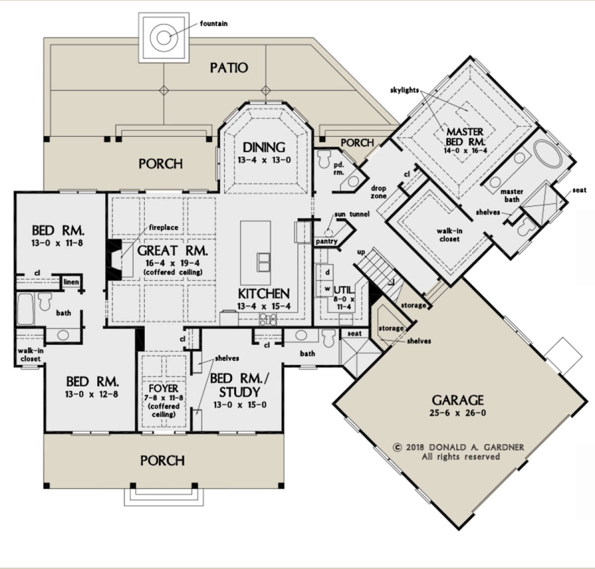 Main Floor for House Plan #2865-00170