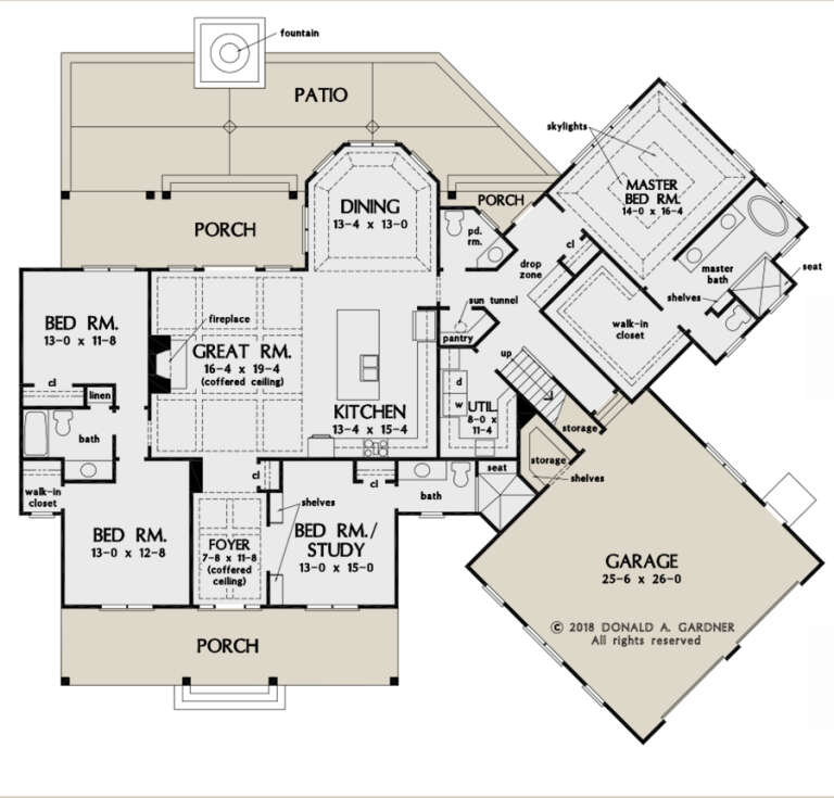 House Plan House Plan #26988 Drawing 1
