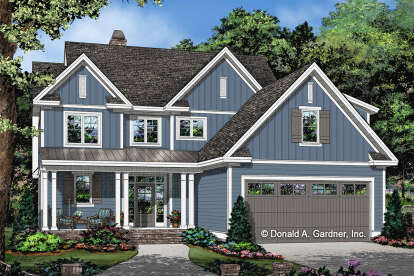 Craftsman House Plan #2865-00171 Elevation Photo