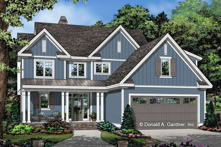 Craftsman House Plan #2865-00171 Elevation Photo