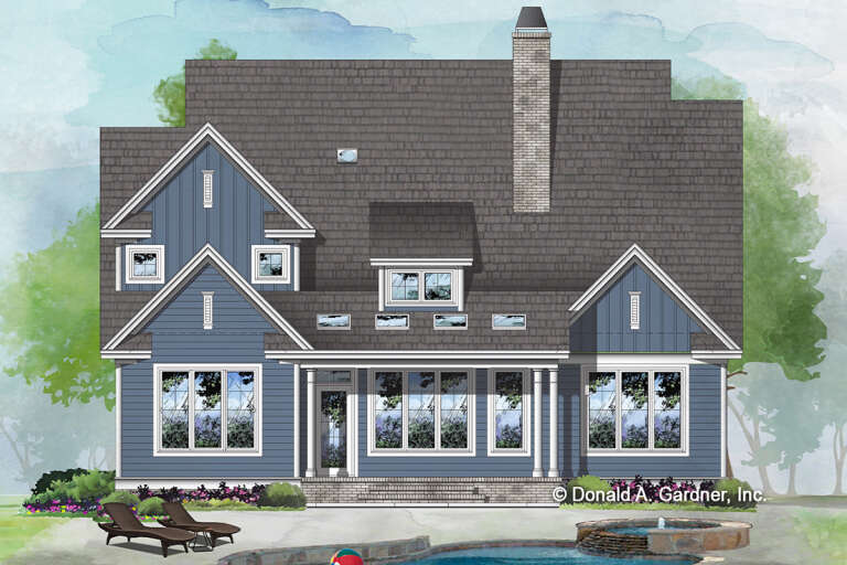 Craftsman House Plan #2865-00171 Elevation Photo