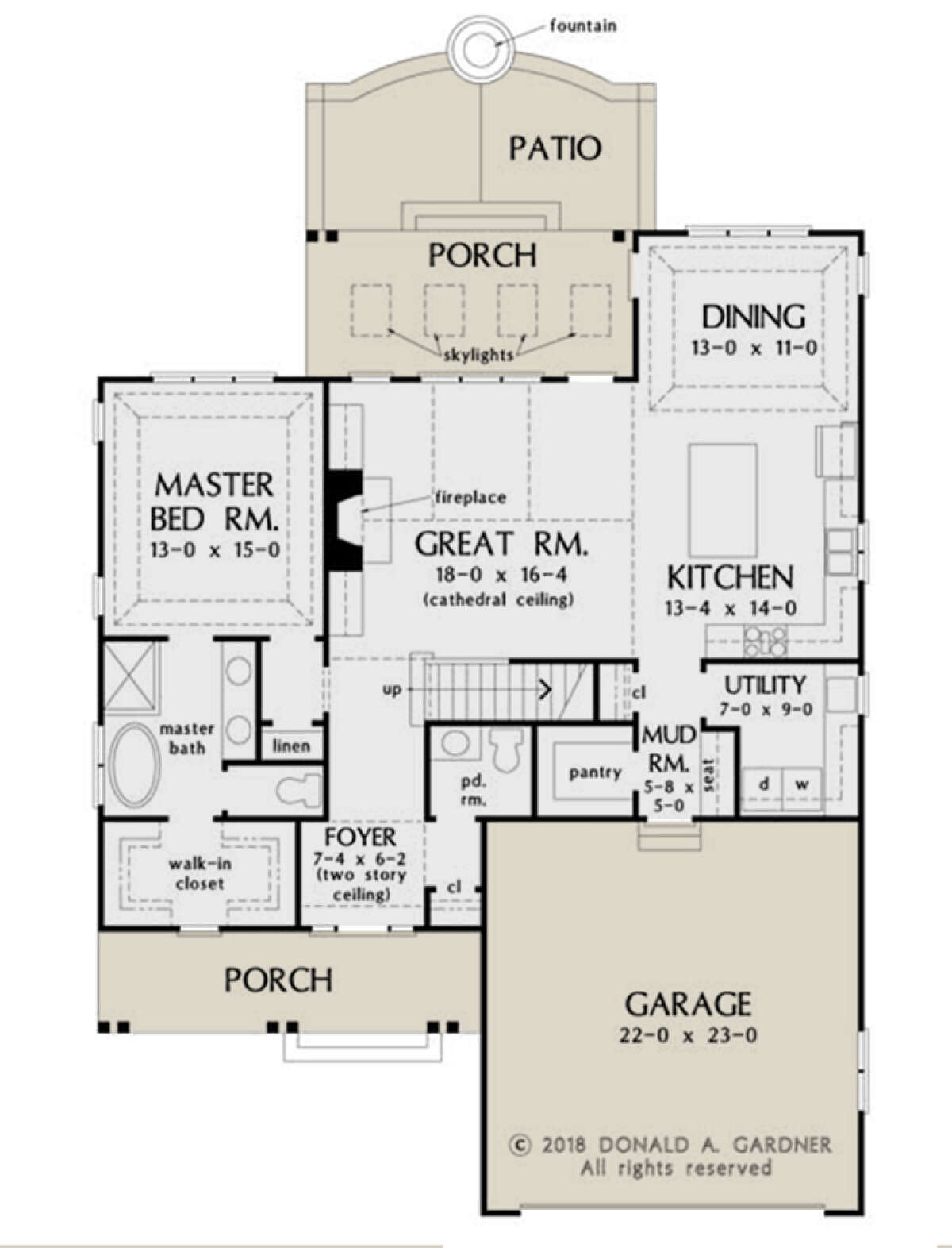 Main Floor for House Plan #2865-00171