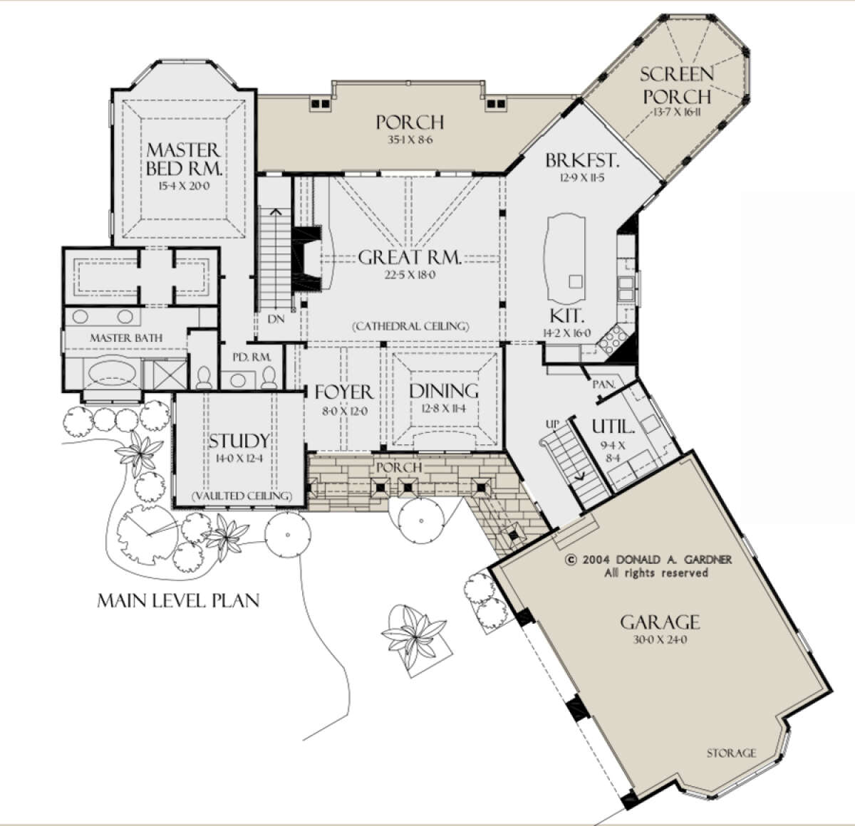Main Floor for House Plan #2865-00172