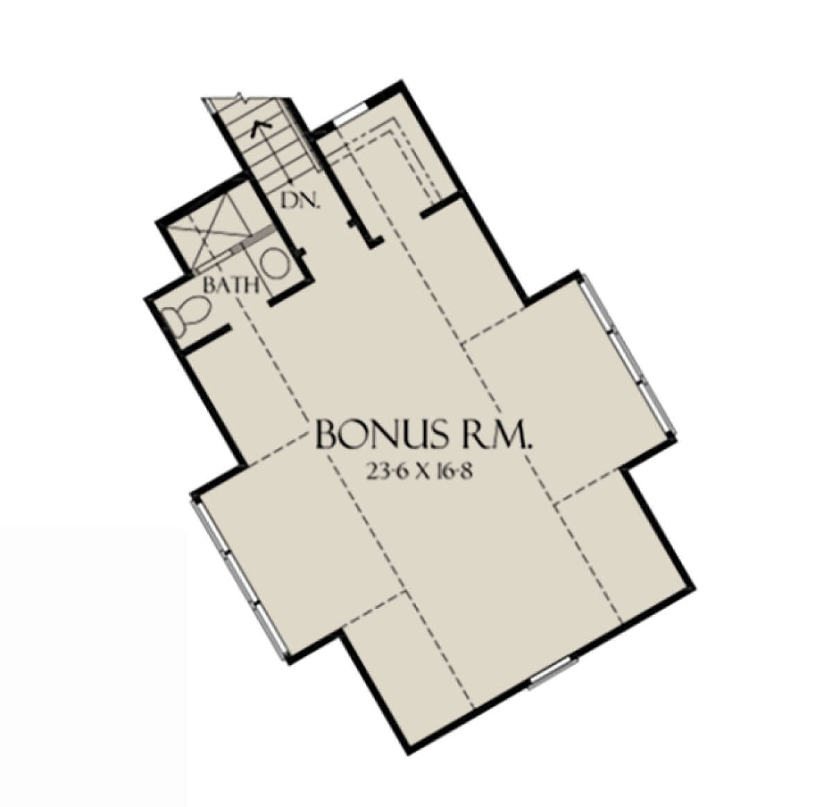 Bonus Room for House Plan #2865-00172
