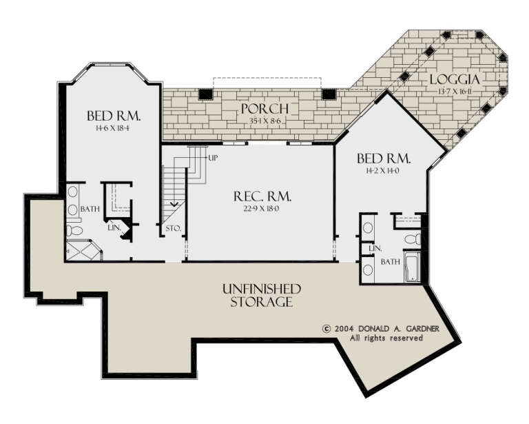 House Plan House Plan #26990 Drawing 3