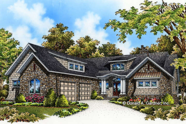 Craftsman House Plan #2865-00174 Elevation Photo