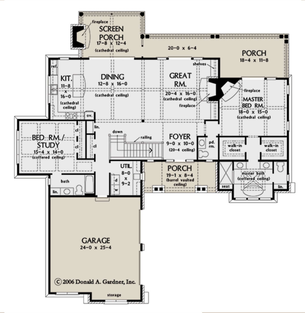 Main Floor for House Plan #2865-00174