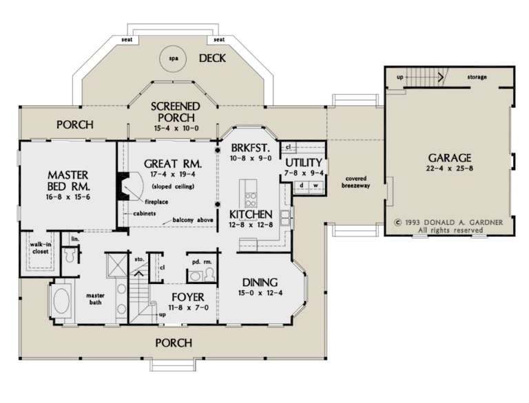 House Plan House Plan #26993 Drawing 1