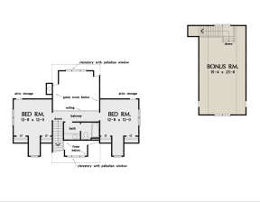 Second Floor for House Plan #2865-00175