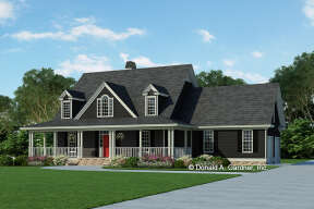 Country House Plan #2865-00176 Elevation Photo