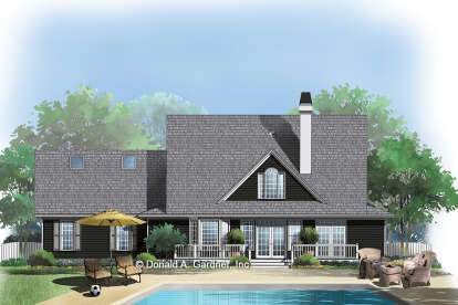 Country House Plan #2865-00176 Elevation Photo