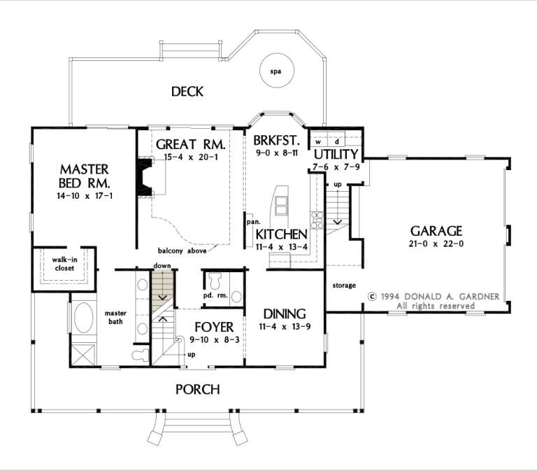 House Plan House Plan #26994 Drawing 3