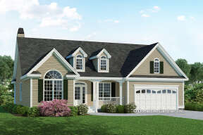 Cottage House Plan #2865-00178 Elevation Photo