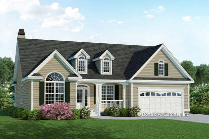 Cottage House Plan #2865-00178 Elevation Photo