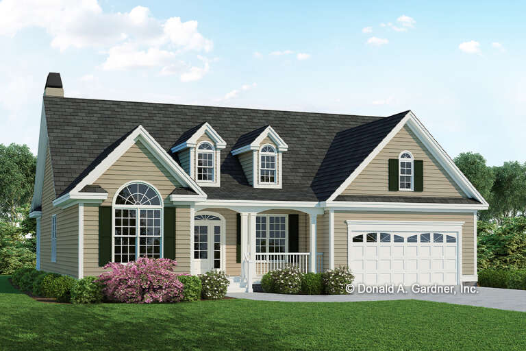 Cottage House Plan #2865-00178 Elevation Photo