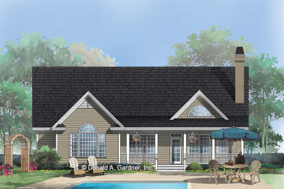 Cottage House Plan #2865-00178 Elevation Photo