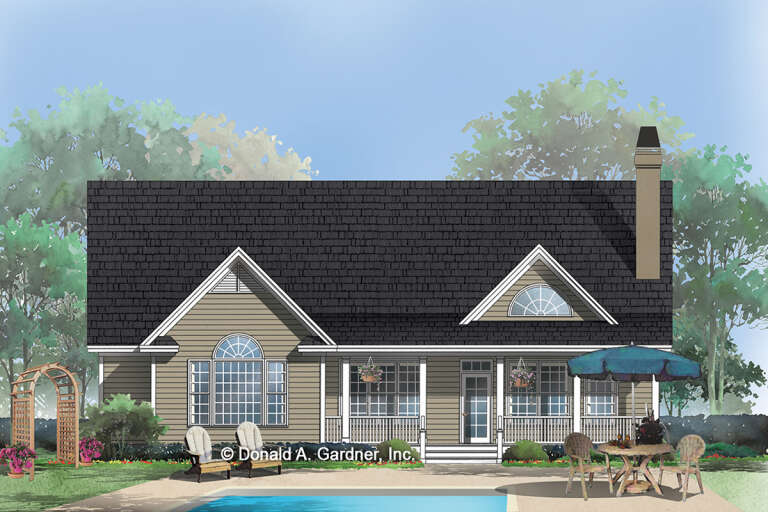 Cottage House Plan #2865-00178 Elevation Photo