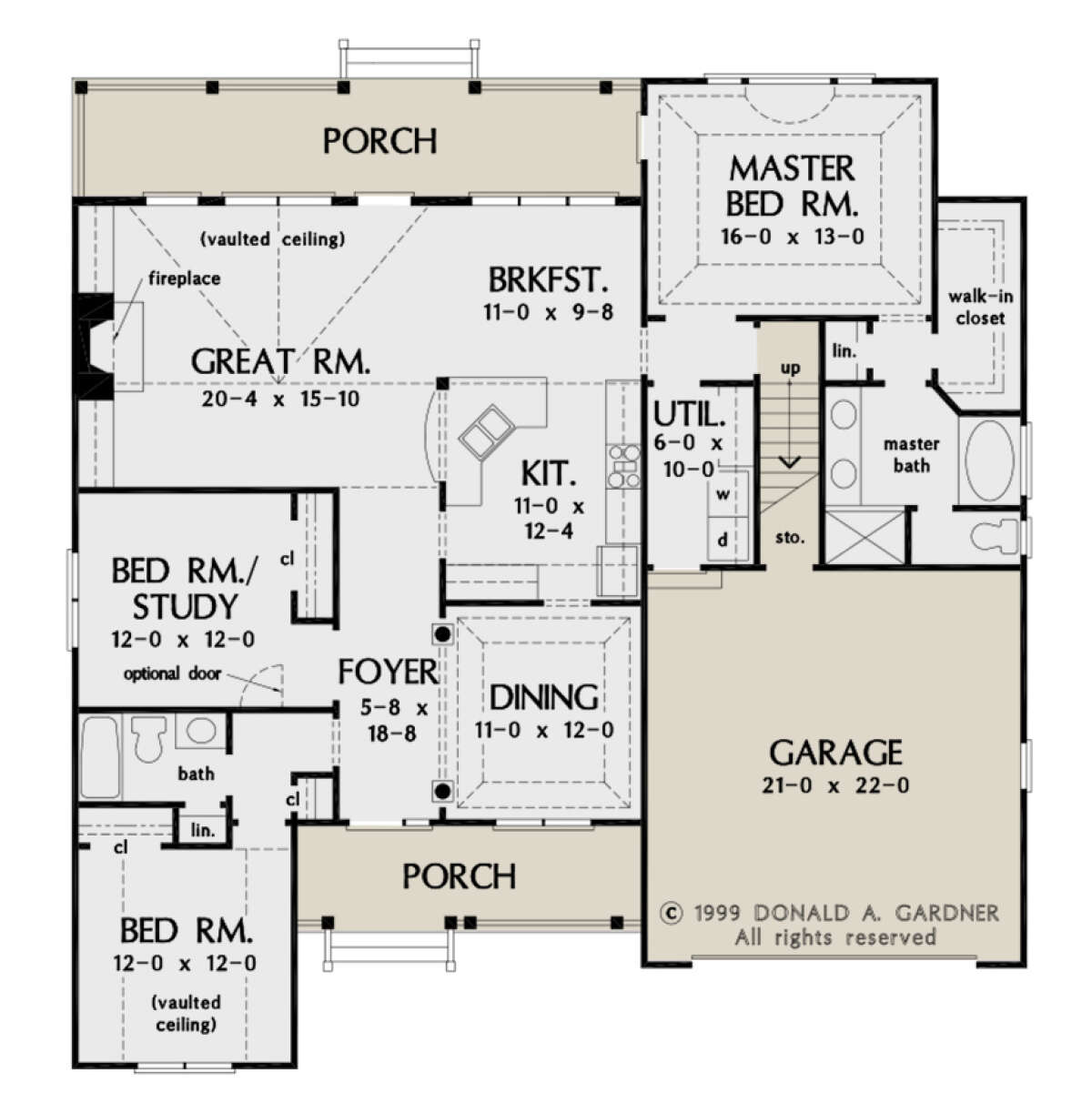 Main Floor for House Plan #2865-00178