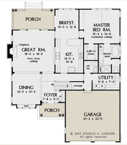 House Plan House Plan #26997 Drawing 1