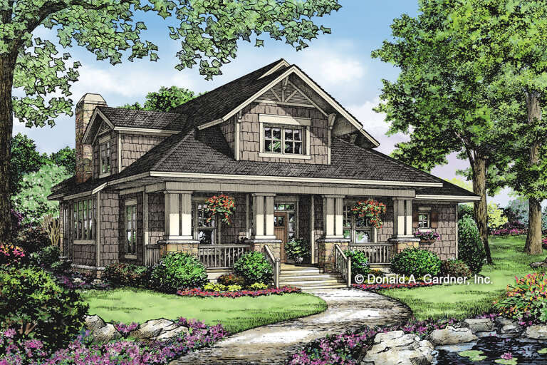 Craftsman House Plan #2865-00181 Elevation Photo