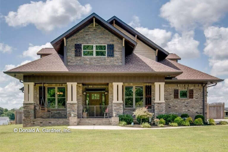 House Plan House Plan #26999 Front Elevation 