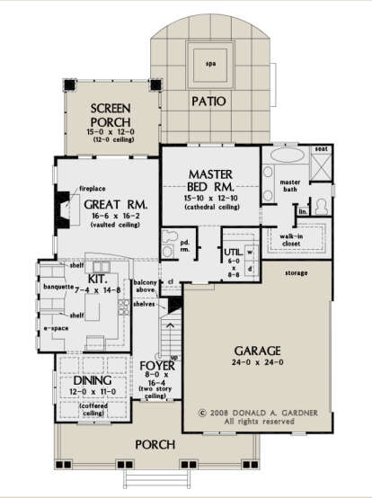 House Plan House Plan #26999 Drawing 1