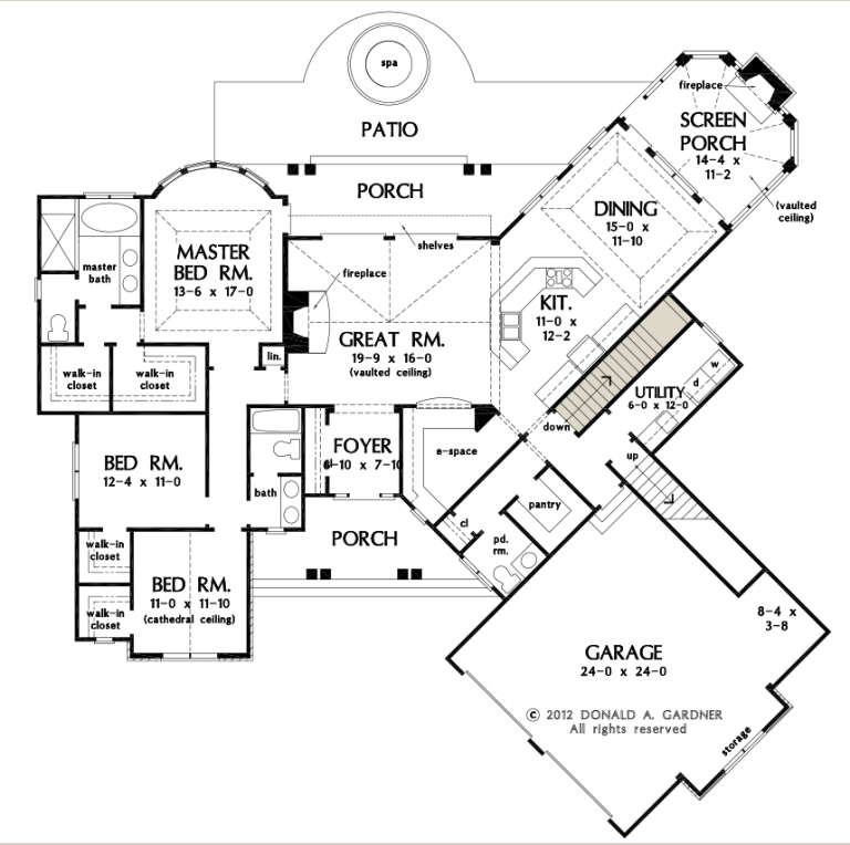 House Plan House Plan #27000 Drawing 3