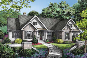 Craftsman House Plan #2865-00183 Elevation Photo