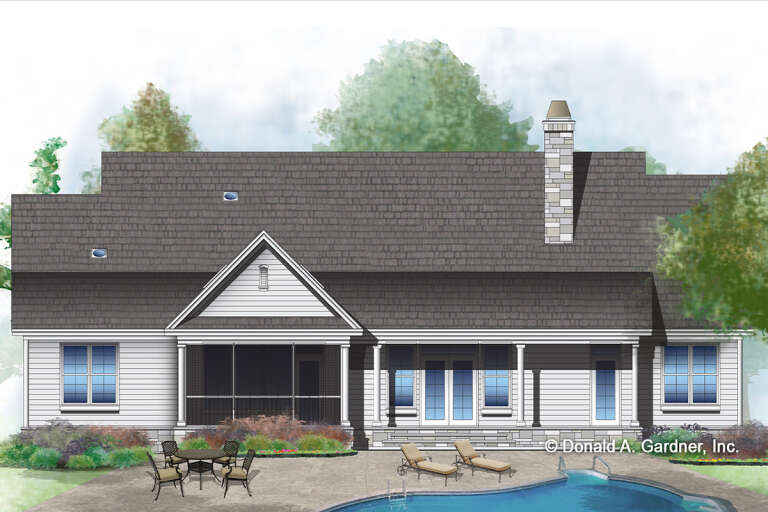 Craftsman House Plan #2865-00183 Elevation Photo