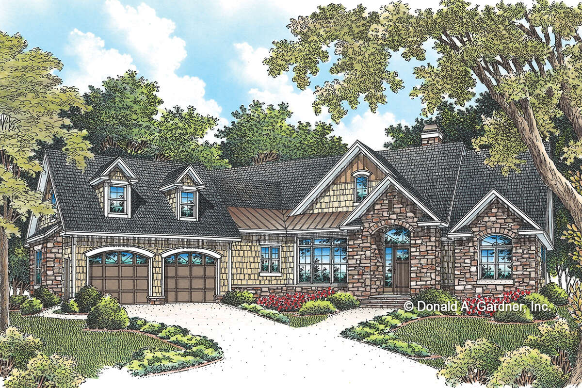 Traditional House Plan #2865-00184 Elevation Photo