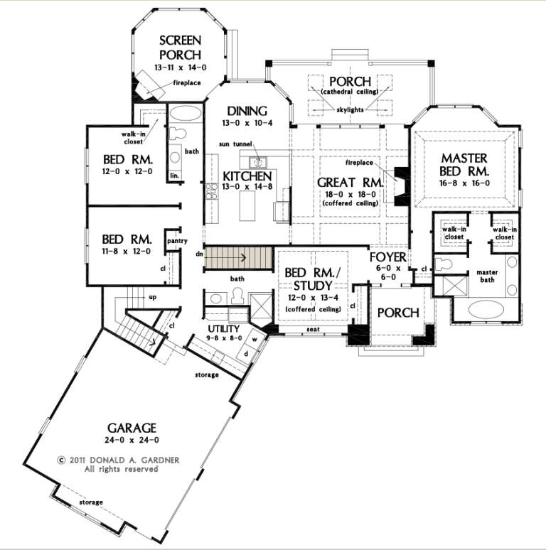 House Plan House Plan #27002 Drawing 3