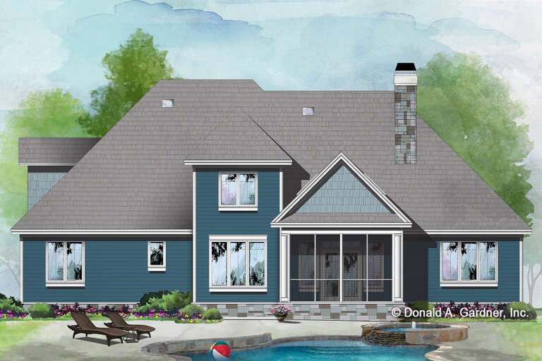 Traditional House Plan #2865-00187 Elevation Photo