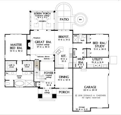 House Plan House Plan #27005 Drawing 3
