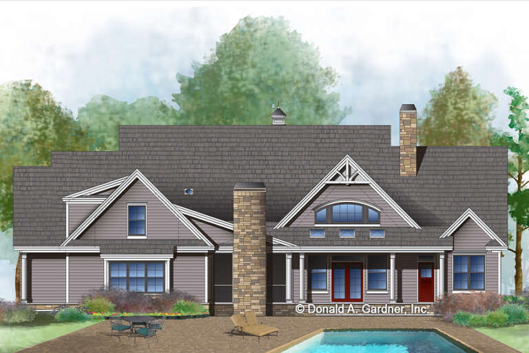 Craftsman House Plan #2865-00188 Elevation Photo