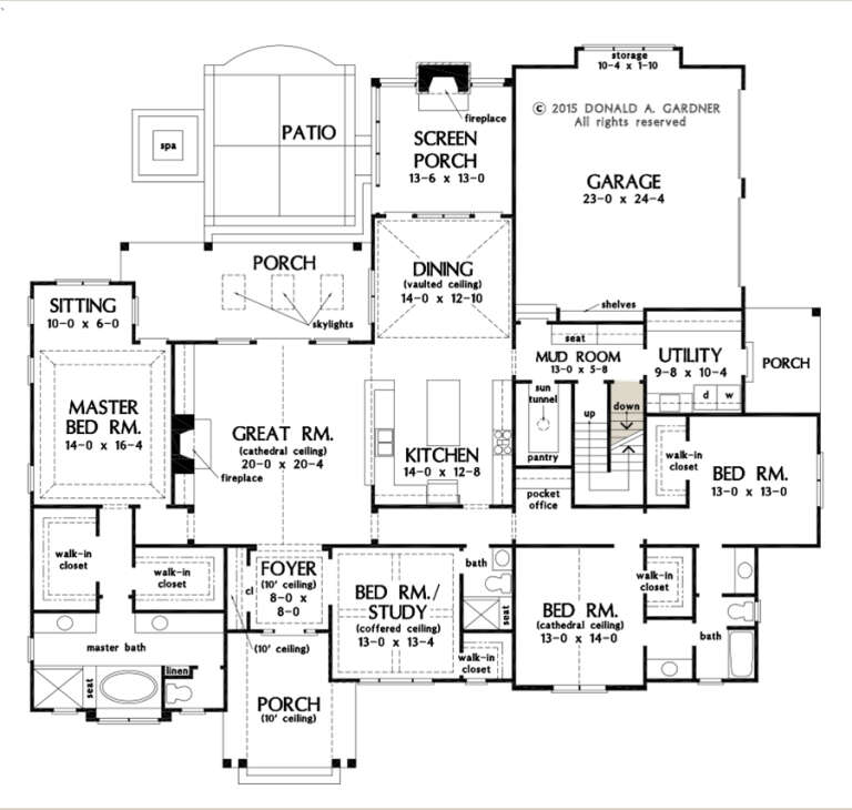 House Plan House Plan #27006 Drawing 3