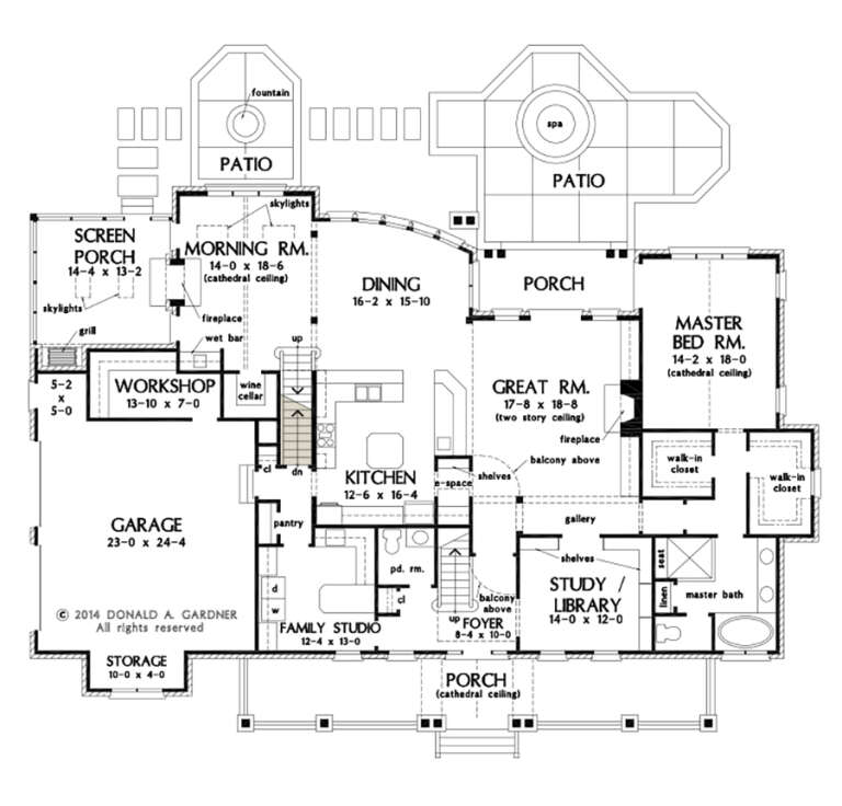 House Plan House Plan #27007 Drawing 3