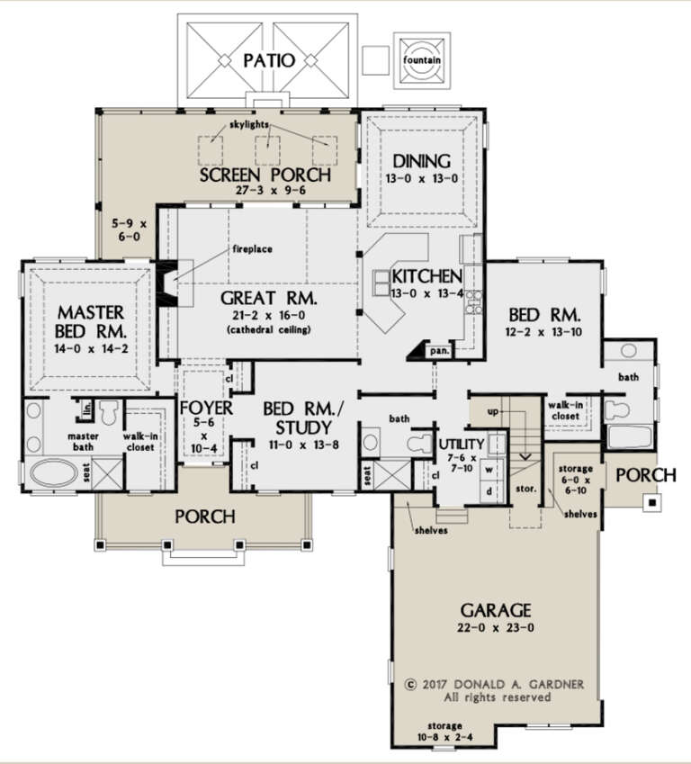 House Plan House Plan #27010 Drawing 1