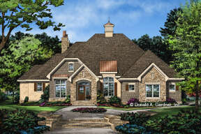 French Country House Plan #2865-00193 Elevation Photo