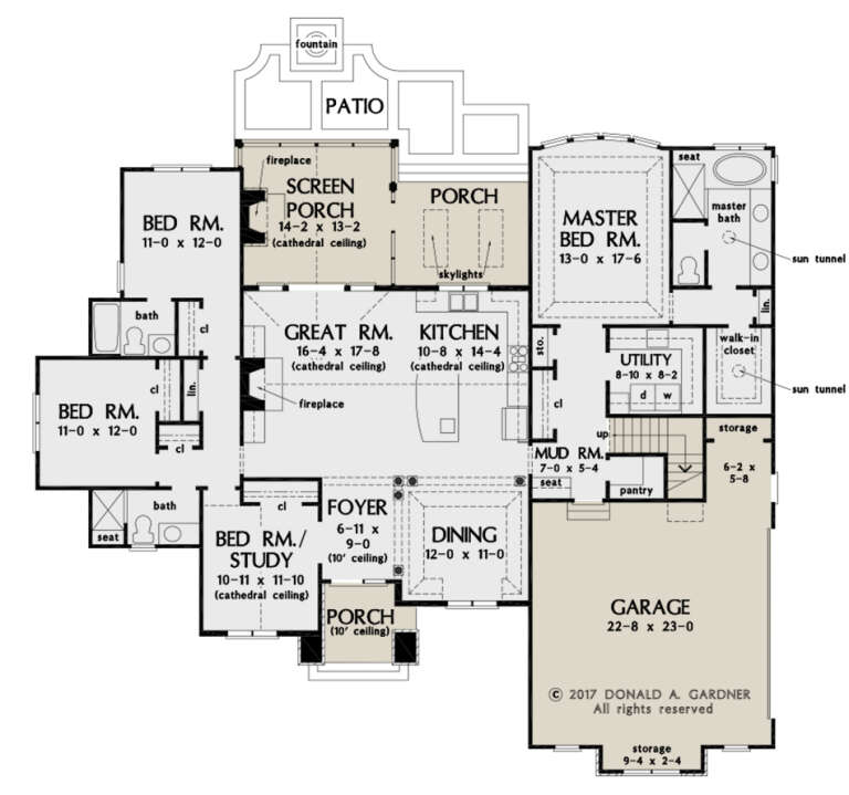House Plan House Plan #27011 Drawing 1