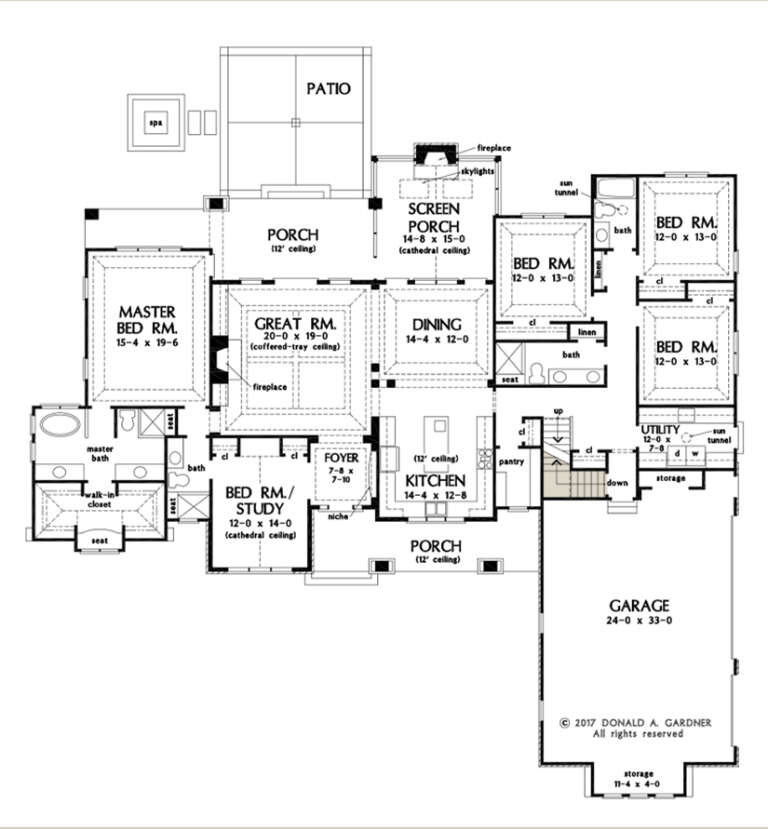 House Plan House Plan #27012 Drawing 3