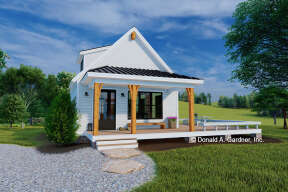 Cottage House Plan #2865-00196 Elevation Photo