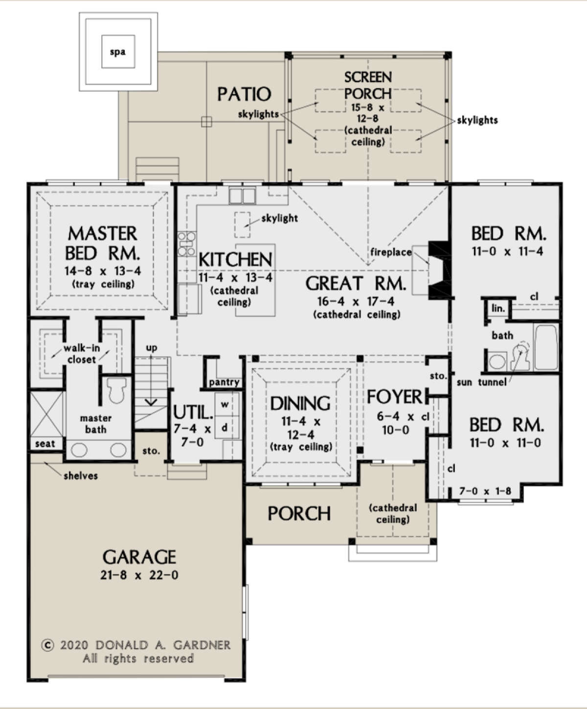 Main Floor for House Plan #2865-00197