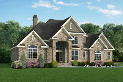 House Plan House Plan #27017 Front Elevation