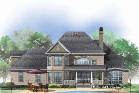 Traditional House Plan #2865-00199 Elevation Photo