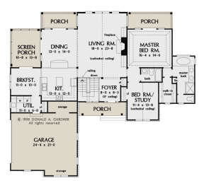 Main Floor for House Plan #2865-00200