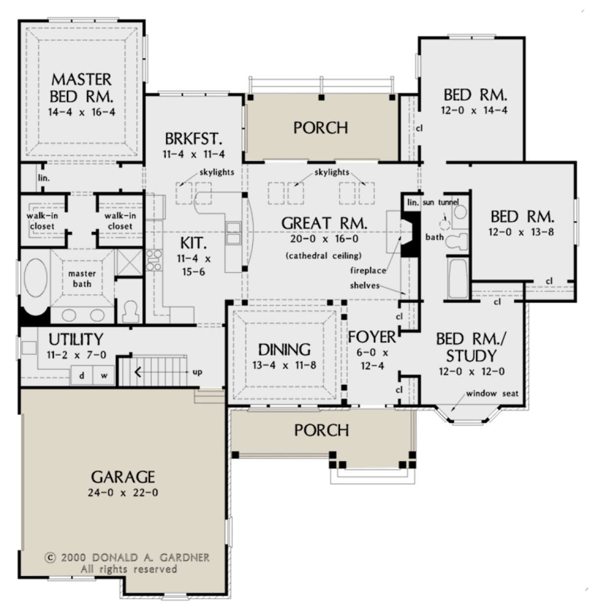 Main Floor for House Plan #2865-00201