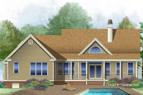 Traditional House Plan #2865-00202 Elevation Photo