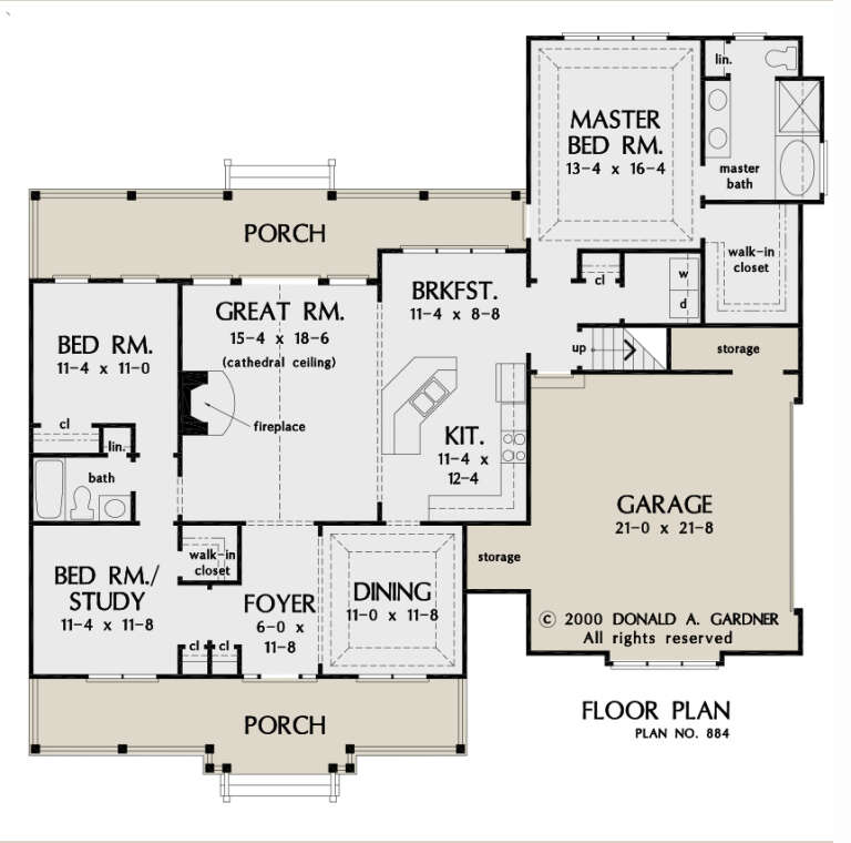House Plan House Plan #27020 Drawing 1