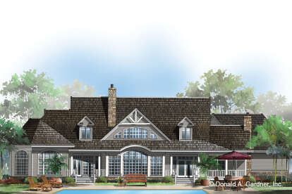 Craftsman House Plan #2865-00203 Elevation Photo